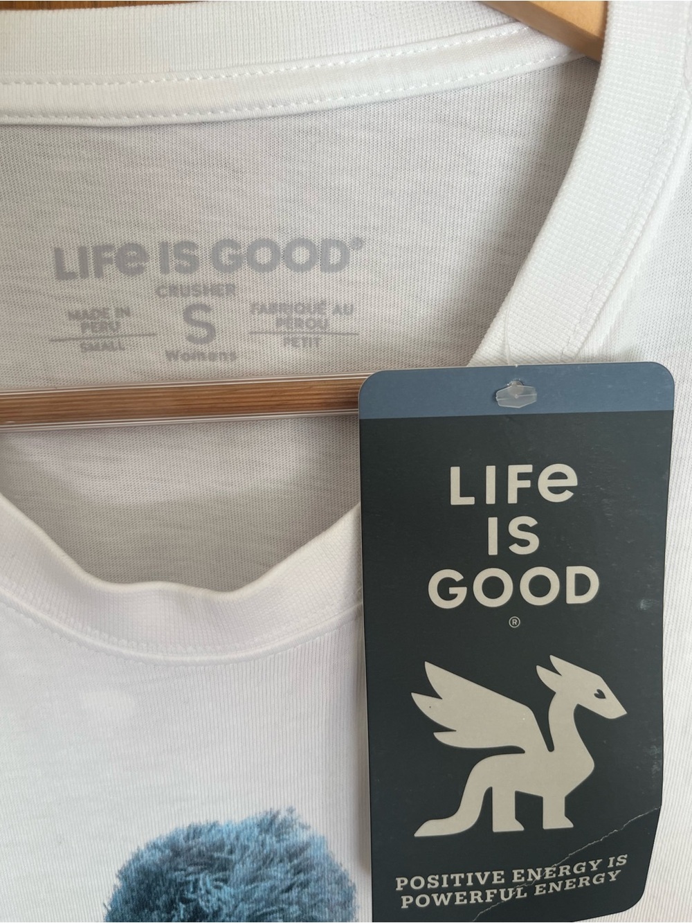 Life is Good Winter Cat Hat Crusher Longsleeve Tee - Picture 2 of 6